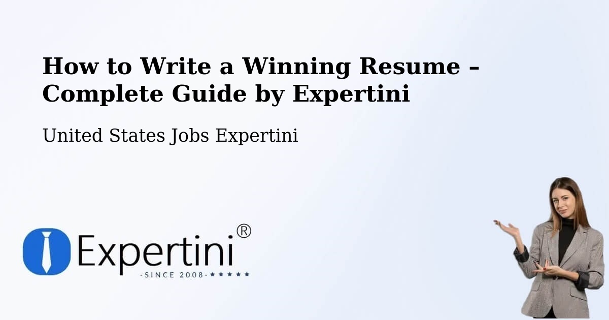Resume Writing Guide for Job Seekers – Stow - Stow, United States Jobs Expertini